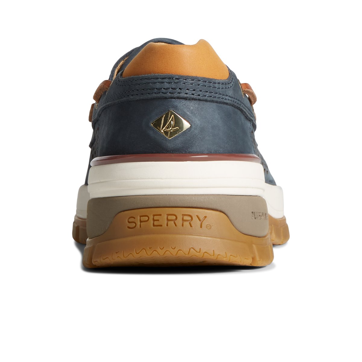 Navy Sperry Gold Cup™ Billfish™ PLUSHWAVE™ Boat Shoes | 0412589-TX