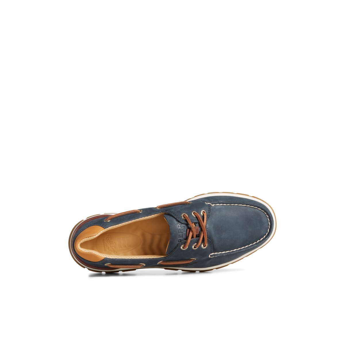 Navy Sperry Gold Cup™ Billfish™ PLUSHWAVE™ Boat Shoes | 0412589-TX