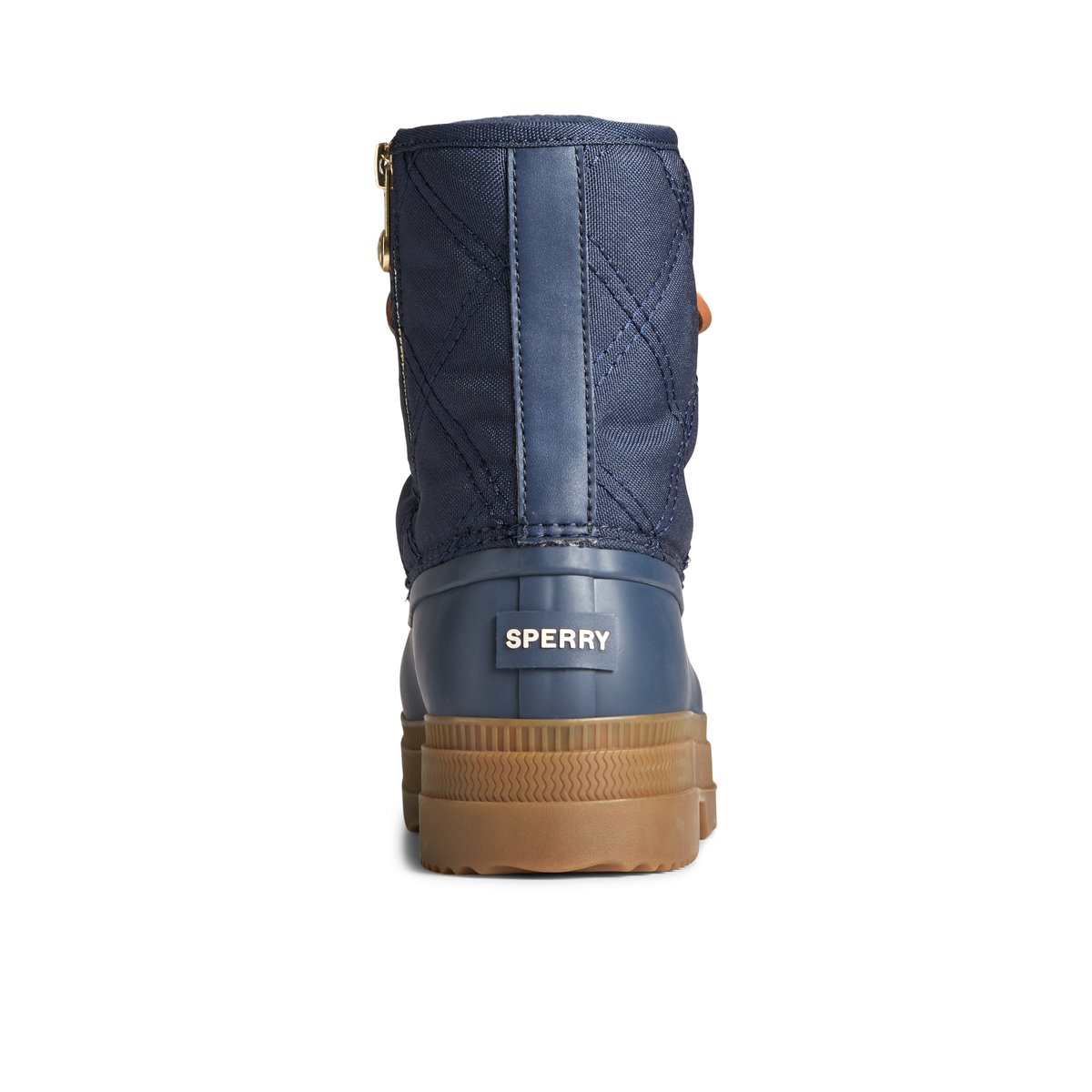 Navy Sperry Saltwater 2.0 Textile Duck Boots | 3026194-CT