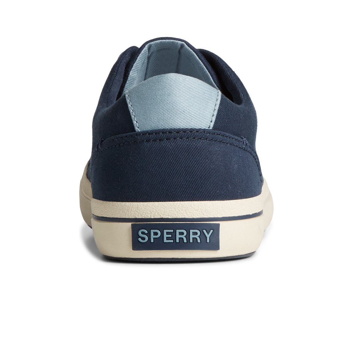 Navy Sperry SeaCycled™ Striper II Textile Sneakers | 0791658-RP