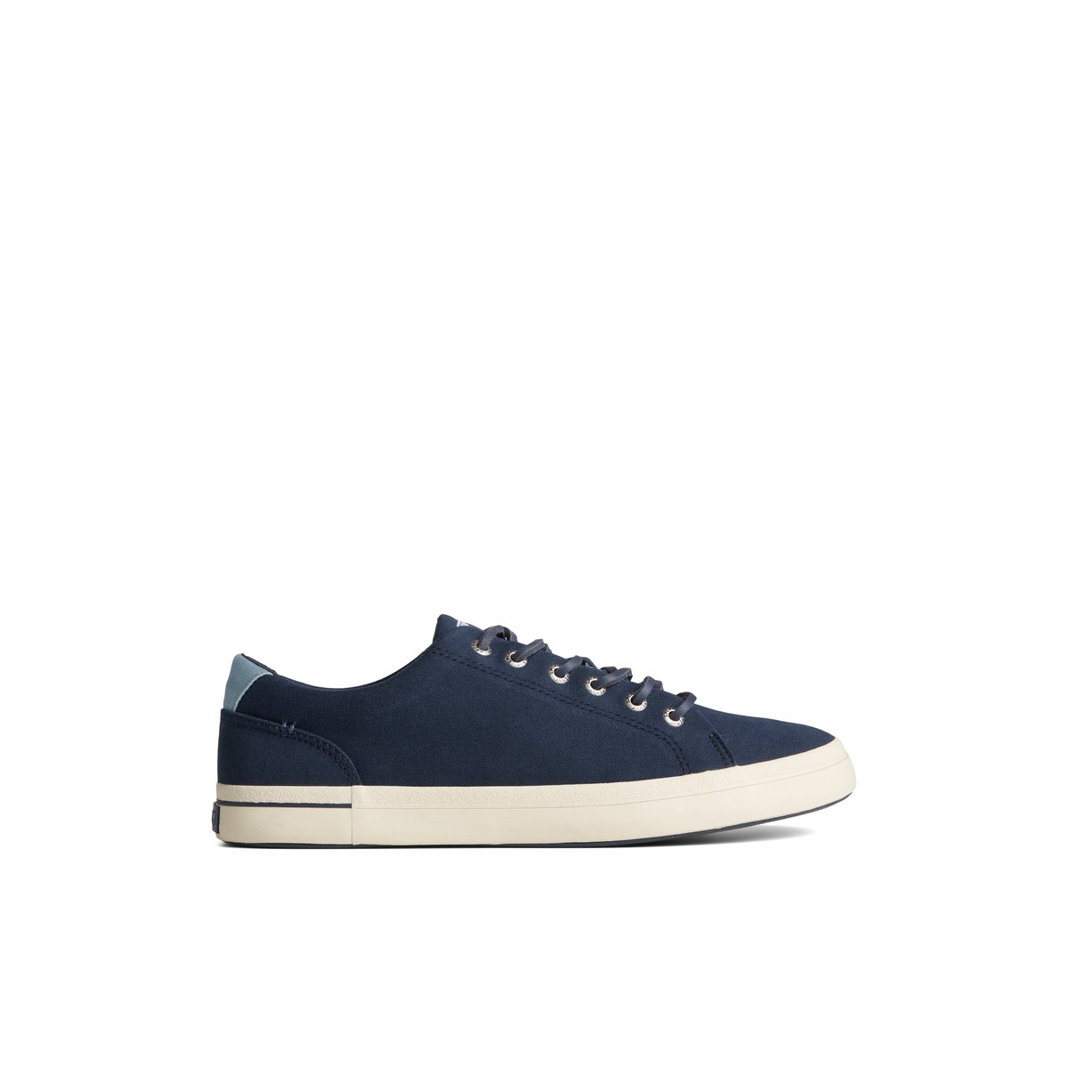 Navy Sperry SeaCycled™ Striper II Textile Sneakers | 0791658-RP