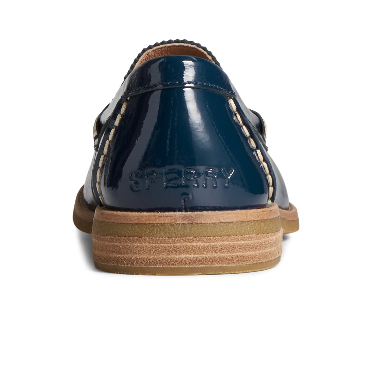 Navy Sperry Seaport Penny Leather Loafer | 7509832-AH