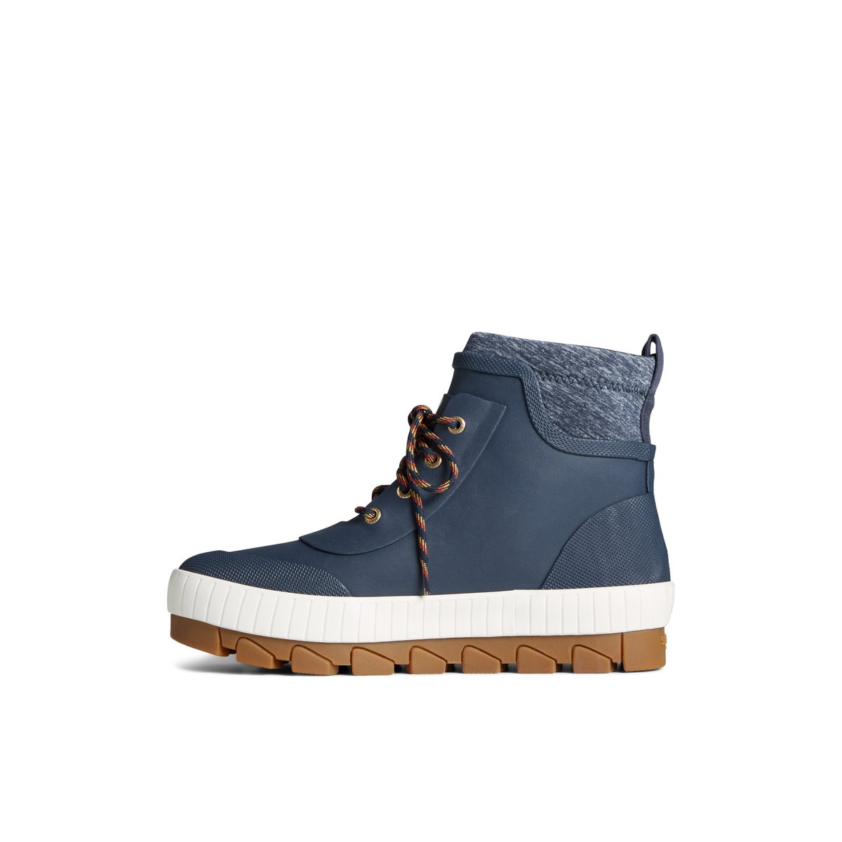 Navy Sperry Torrent Rubber Lace Up Boots | 6905418-KS