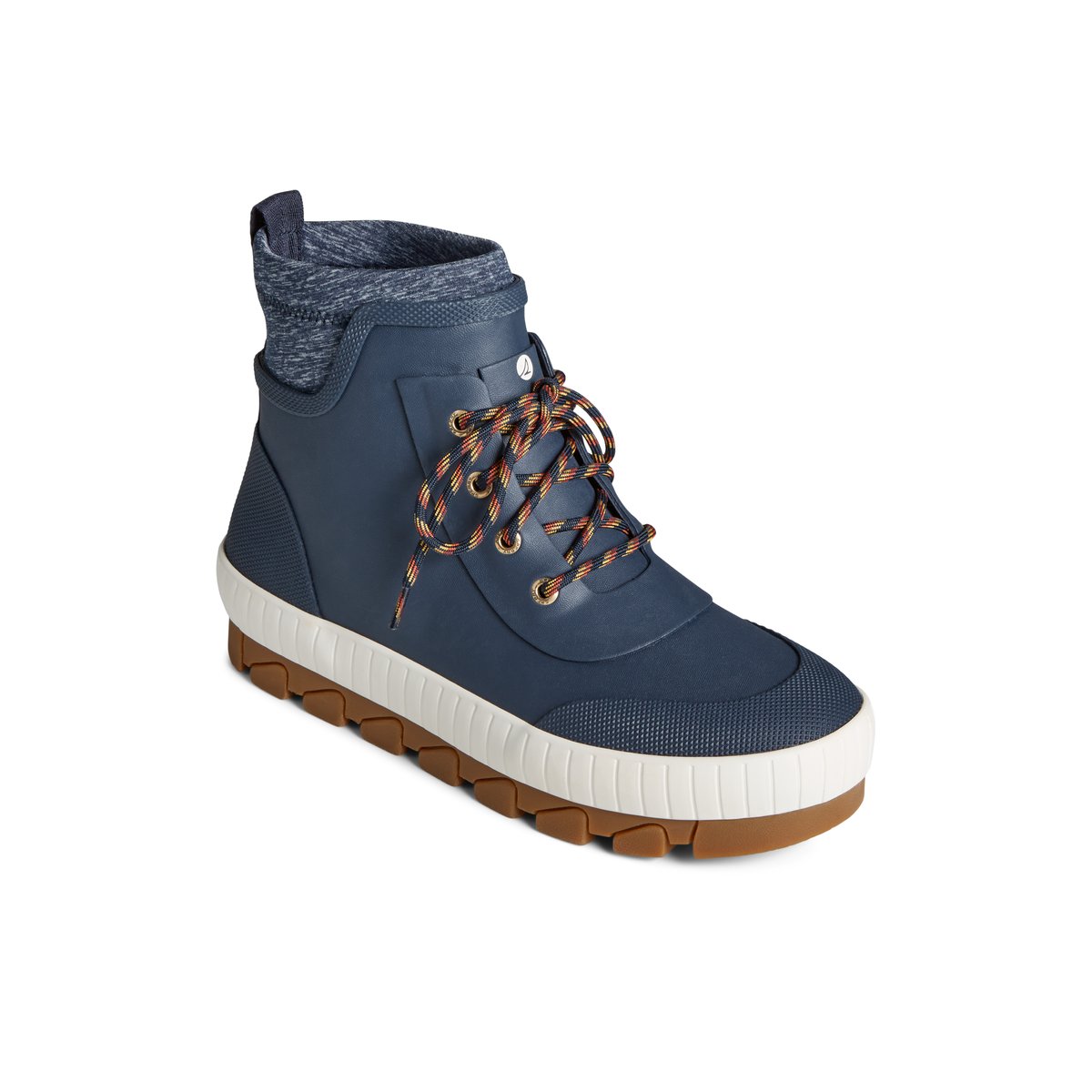 Navy Sperry Torrent Rubber Lace Up Boots | 6905418-KS