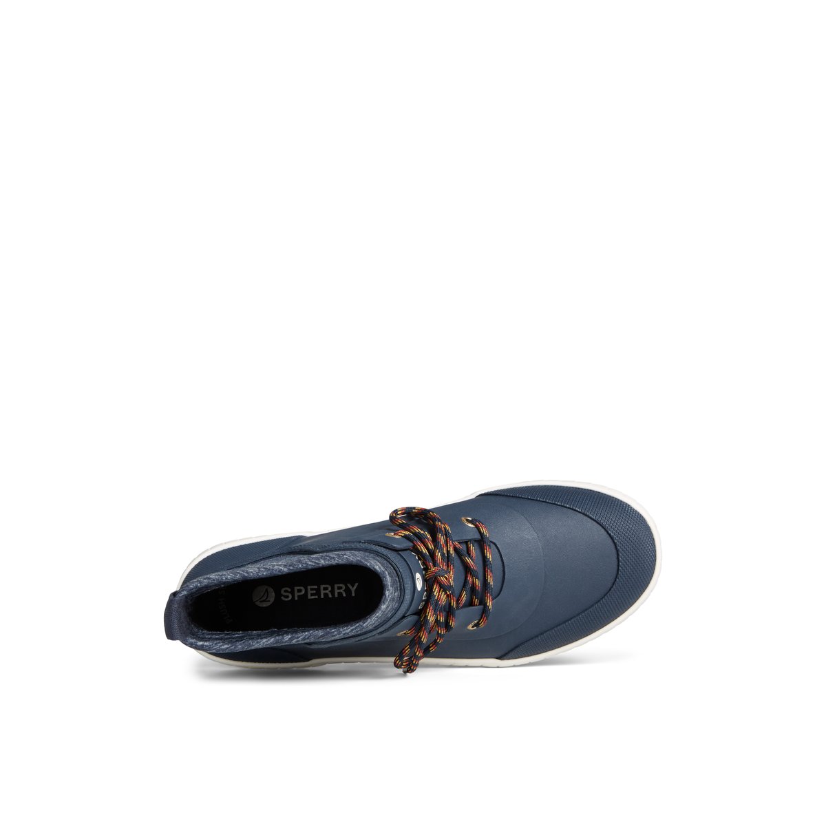 Navy Sperry Torrent Rubber Lace Up Boots | 6905418-KS