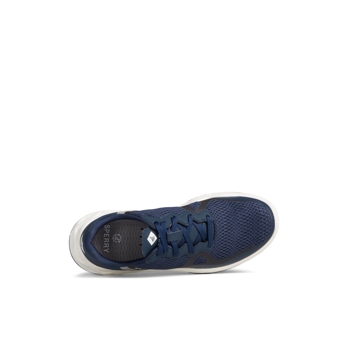 Navy Textile Mesh Sperry SeaCycled™ Headsail Sneakers | 5728461-PE