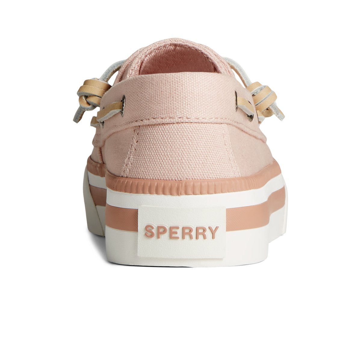 Pink Sperry Bahama 3.0 Platform Sneakers | 3042579-XO