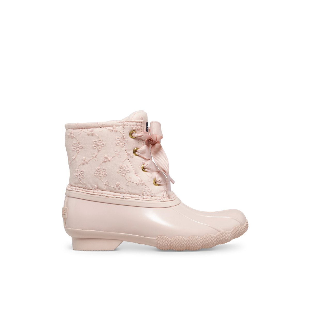 Pink Sperry Saltwater Duck Boots | 7310856-FB