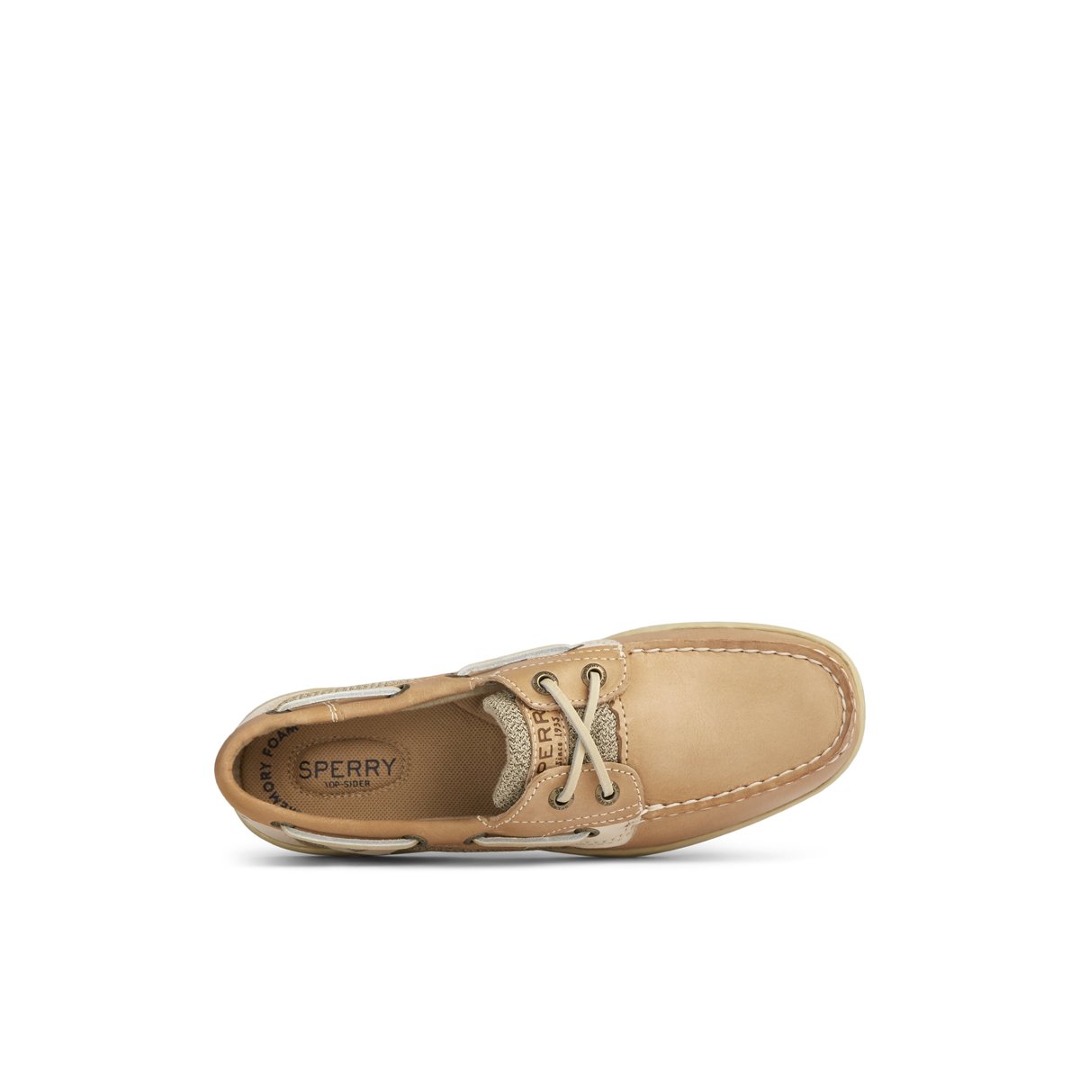 White/Multi Sperry Bluefish 2-Eye Boat Shoes | 9483652-VQ