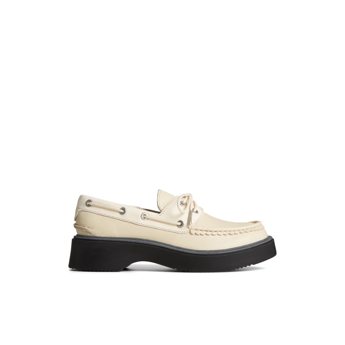 White Sperry Bayside Boat Shoes | 2097168-HZ