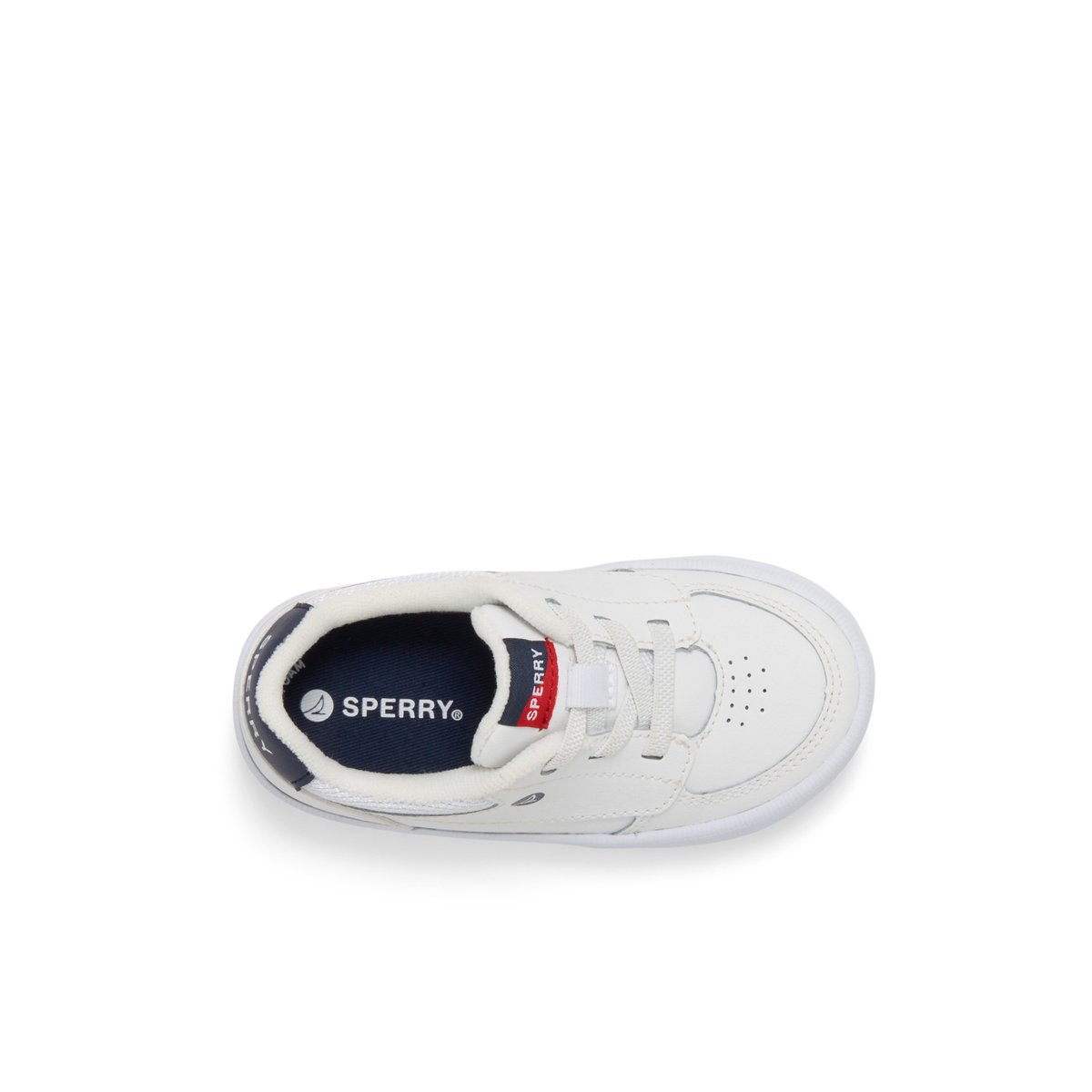 White Sperry Boardwalk Junior Sneakers | 4037296-LB