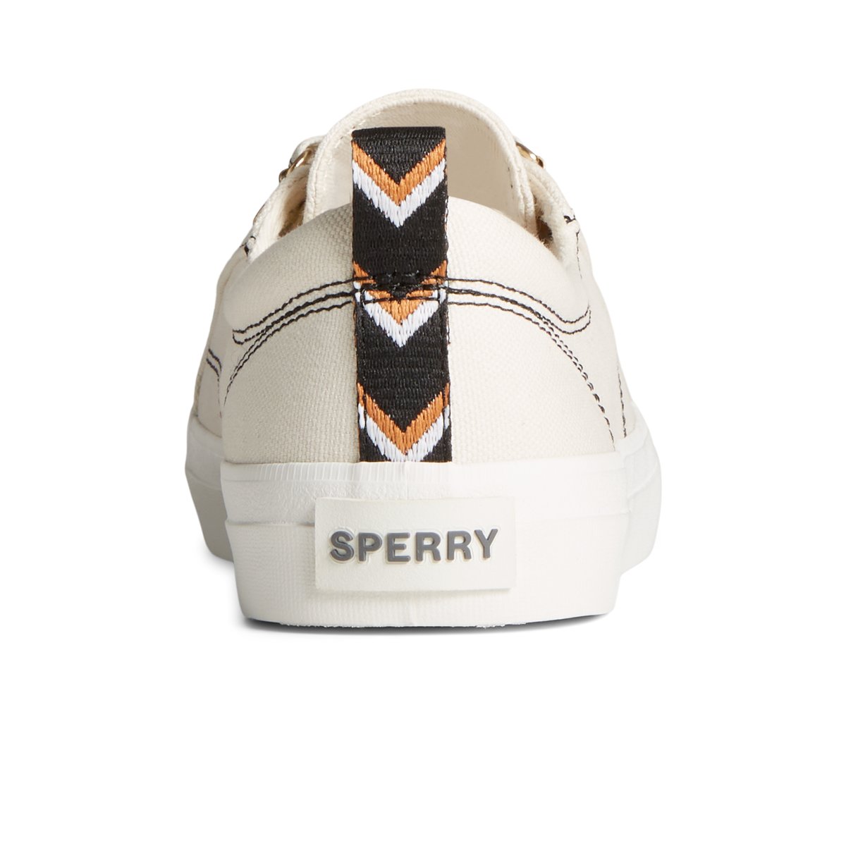 White Sperry Crest Vibe Sneakers | 0914235-KV