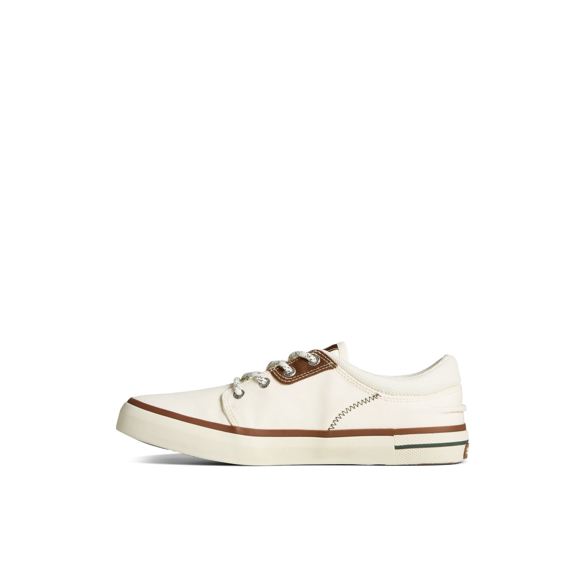 White Sperry Crossjack Sneakers | 6589713-RI