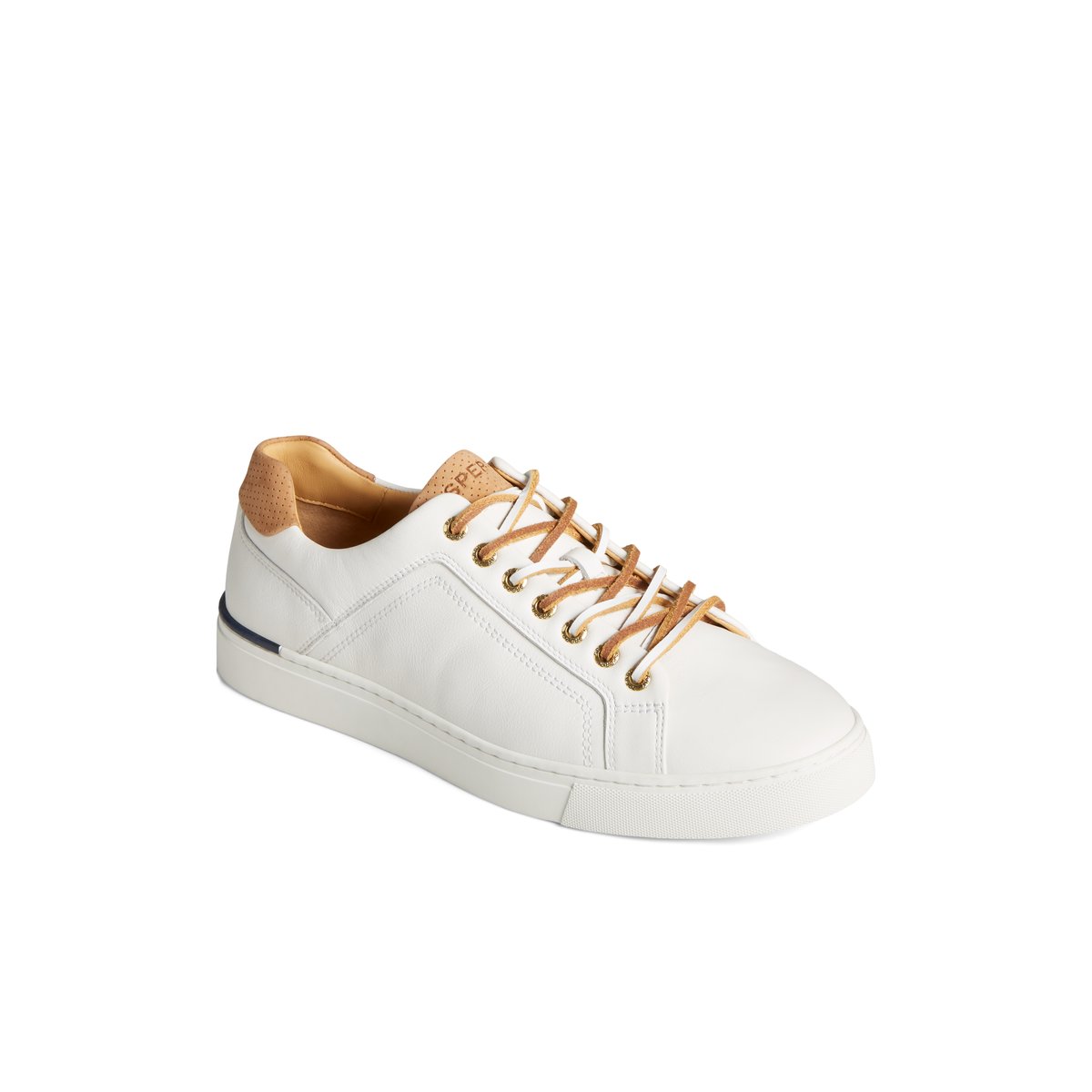 White Sperry Gold Cup™ Striper LTT Sneakers | 5968124-JM