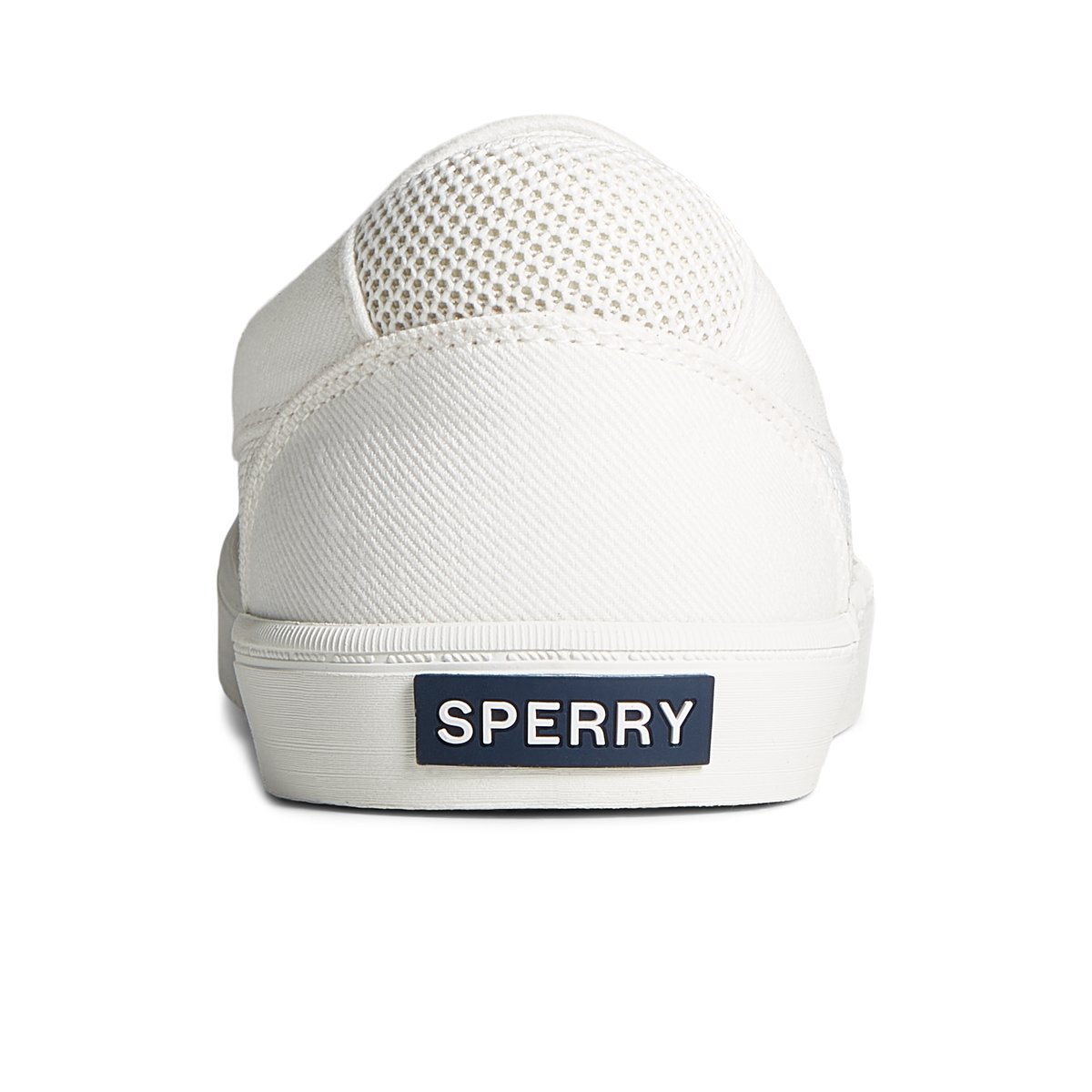 White Sperry SeaCycled™ Bowery Sneakers | 1260479-QG