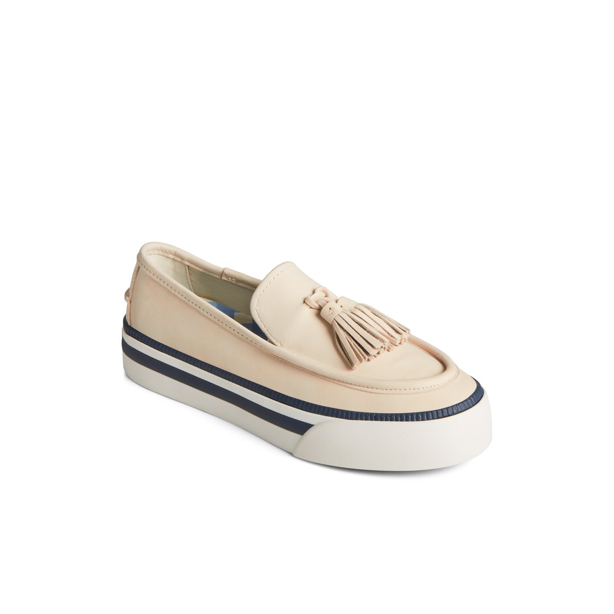 White Sperry Sea Sailor Platform Sneakers | 4916305-IW