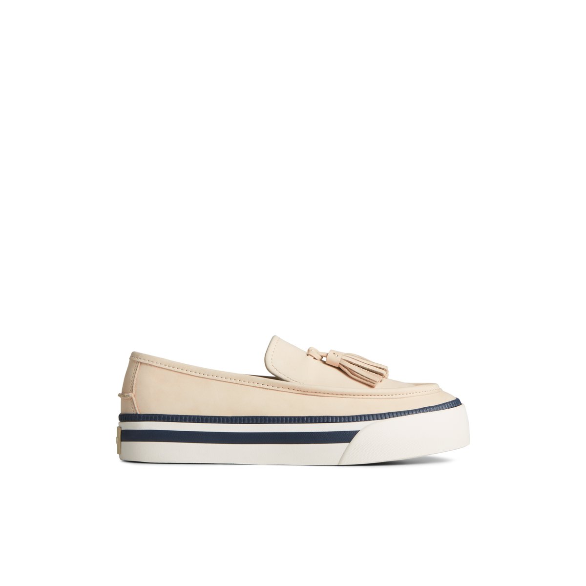 White Sperry Sea Sailor Platform Sneakers | 4916305-IW