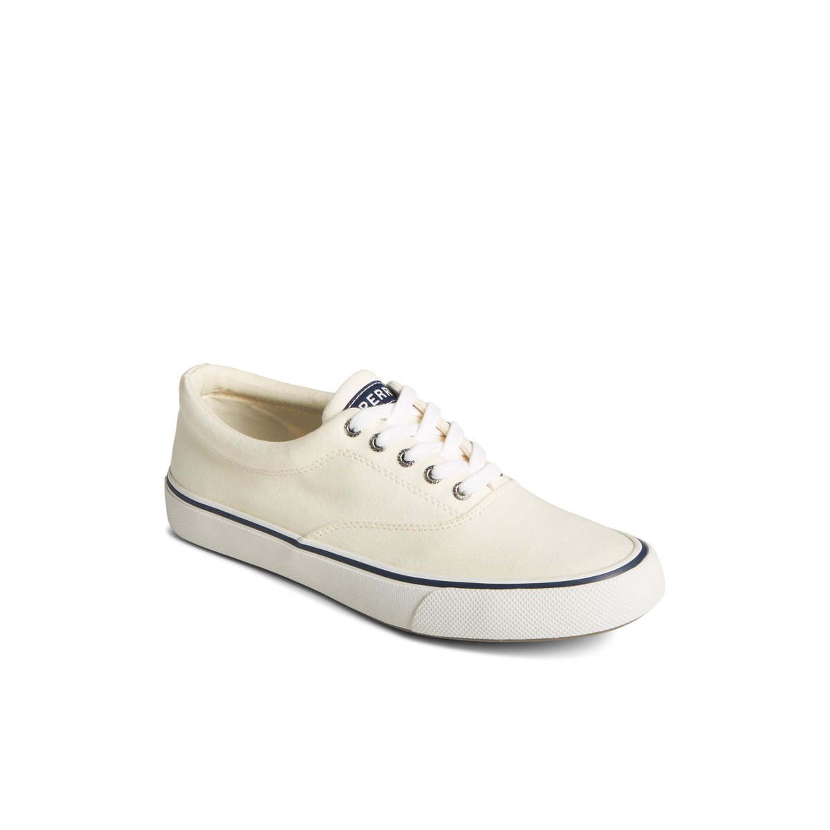 White Sperry Striper II Canvas CVO Sneakers | 2743850-DH