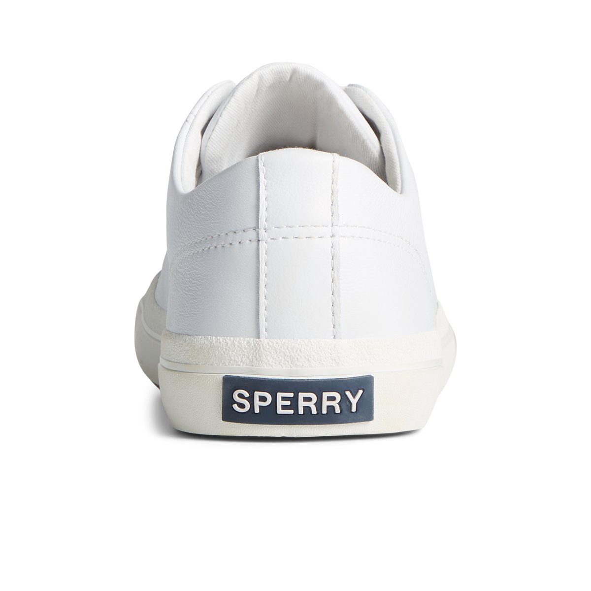 White Sperry Striper II LTT Leather Sneakers | 6739840-BV